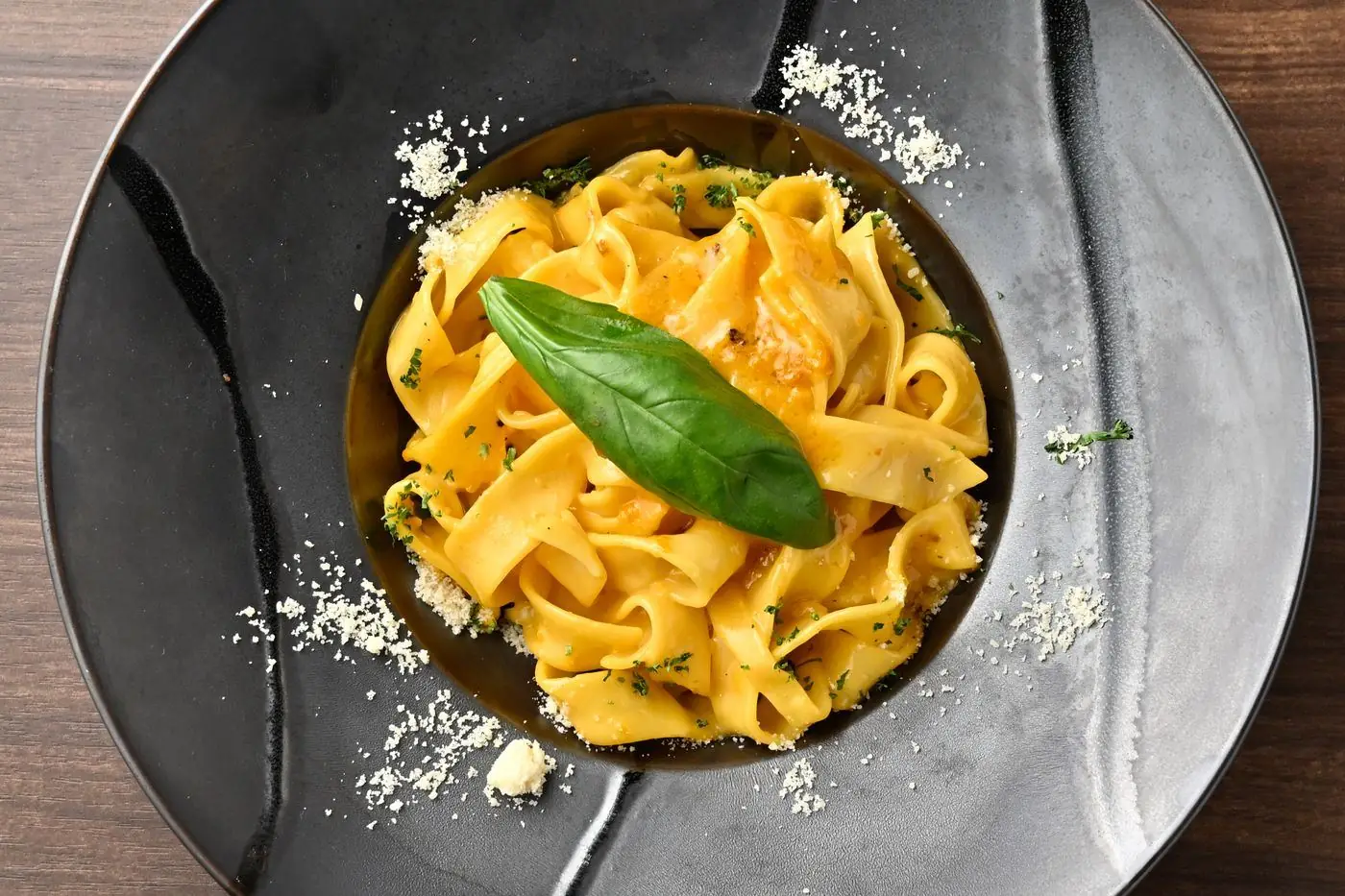 A plate of pasta